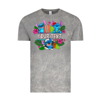 Cloud Rock Your Text Stich Vintage Tee - CowhideDigitalArt
