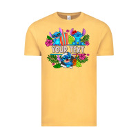 Your Text Stich Vintage Tee | Teevron