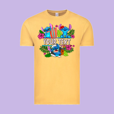 Your Text Stich Vintage Tee Designed By Cowhidedigitalart