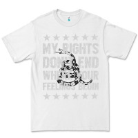 White My Rights Don't End Where Your Feelings Begin Premium Tee - artisFamous