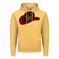 Vintage Mustard cowboy christmas Vintage Hoodie - CowhideDigitalArt