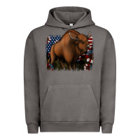 Pigment Tornado American Bison Urban Hoodie - Jasminsmagicworld