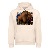 Sandshell American Bison Urban Hoodie - Jasminsmagicworld
