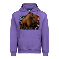 Tulip American Bison Urban Hoodie - Jasminsmagicworld