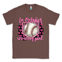 Chestnut in october we wear pink baseball Classic Tee - BarkalooDesign