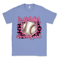 Colony Blue in october we wear pink baseball Classic Tee - BarkalooDesign