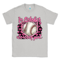Moon Dust in october we wear pink baseball Classic Tee - BarkalooDesign