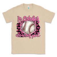 Mushroom in october we wear pink baseball Classic Tee - BarkalooDesign