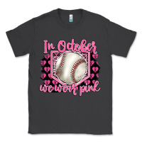 Smoke in october we wear pink baseball Classic Tee - BarkalooDesign