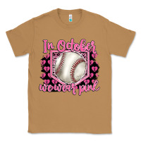 Toasted Coconut in october we wear pink baseball Classic Tee - BarkalooDesign
