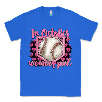 True Royal in october we wear pink baseball Classic Tee - BarkalooDesign