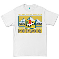White Geocaching, geocaching travel bug, geocache, Premium Tee - artisFamous