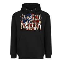 Black baseball mom Heavyweight Hoodie - Jasminsmagicworld