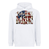 White baseball mom Heavyweight Hoodie - Jasminsmagicworld