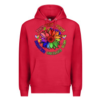 Cardinal oncology team sunflower Premium Hoodie - BarkalooDesign