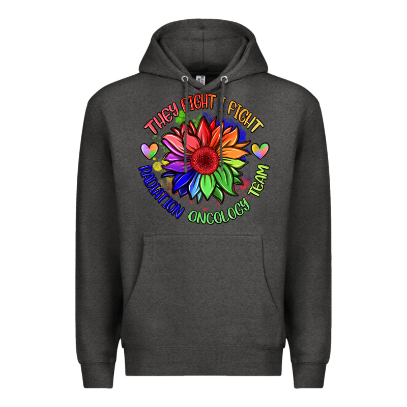 Oncology Team Sunflower Premium Hoodie by BarkalooDesign | Teevron