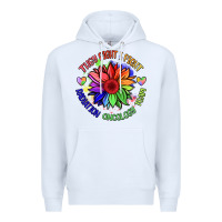 White oncology team sunflower Premium Hoodie - BarkalooDesign