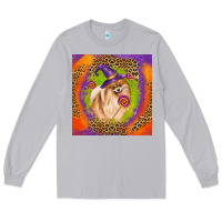 Moon Dust Halloween Pomeranian Dog Long Sleeve Tee - LillyAllenDesigns