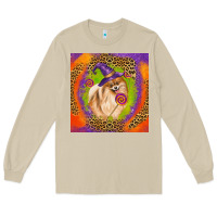 Mushroom Halloween Pomeranian Dog Long Sleeve Tee - LillyAllenDesigns