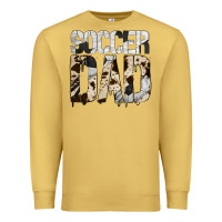 Antique Gold no background soccer dad Premium Sweatshirt - Jasminsmagicworld