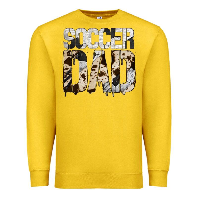 No Background Soccer Dad Premium Sweatshirt by Jasminsmagicworld | Teevron