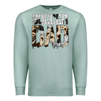 Seafoam no background soccer dad Premium Sweatshirt - Jasminsmagicworld