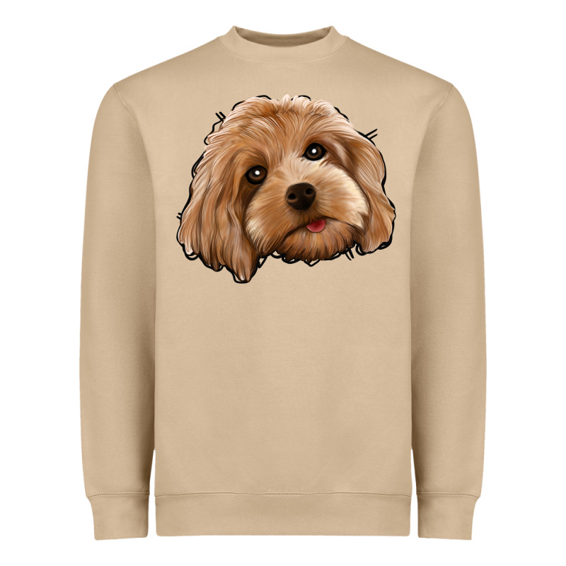 Cockapoo Heavyweight Sweatshirt by Jasminsmagicworld | Teevron
