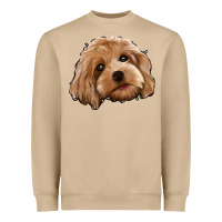 Mushroom Cockapoo Heavyweight Sweatshirt - Jasminsmagicworld