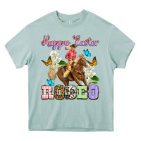 Arona Happy Easter rodeo cowgirl Heavy Core Tee - OliviaCreatesArt
