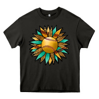 Asphalt Softball Sunflower Heavy Core Tee - Jasminsmagicworld