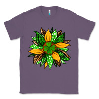 Lavender St. Patrick's sunflower Classic Tee - OliviaCreatesArt
