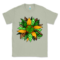 Matcha St. Patrick's sunflower Classic Tee - OliviaCreatesArt