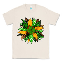 Natural St. Patrick's sunflower Classic Tee - OliviaCreatesArt