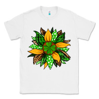 White St. Patrick's sunflower Classic Tee - OliviaCreatesArt