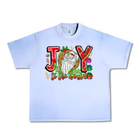 Grape Ice joy to the world Urban Heavy Tee - CowhideDigitalArt