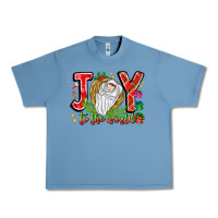 Pebble Blue joy to the world Urban Heavy Tee - CowhideDigitalArt