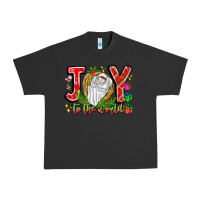 Pigment Black joy to the world Urban Heavy Tee - CowhideDigitalArt