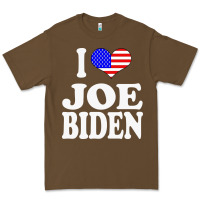 Cacao i love joe biden Premium Tee - artisFamous