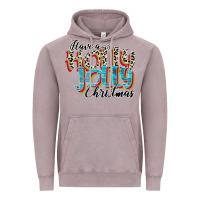 Vintage Zinc have a holly jolly christmas Vintage Hoodie - CowhideDigitalArt
