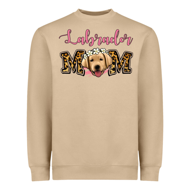 Labrador Mom Heavyweight Sweatshirt by Jasminsmagicworld | Teevron