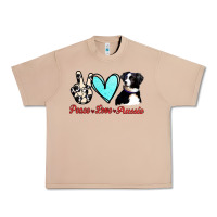 Burro Peace Love Aussie Urban Heavy Tee - Jasminsmagicworld