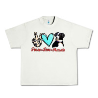 Pistachio Peace Love Aussie Urban Heavy Tee - Jasminsmagicworld