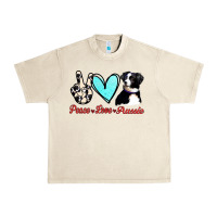 Sandshell Peace Love Aussie Urban Heavy Tee - Jasminsmagicworld