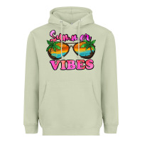 Matcha Summer Vibes Heavyweight Hoodie - Jasminsmagicworld
