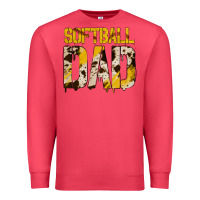 Cardinal no background softball dad Premium Sweatshirt - Jasminsmagicworld