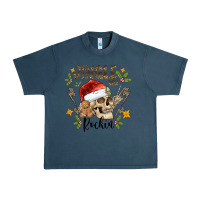 Midnight Navy jingle bell rock black Urban Heavy Tee - CowhideDigitalArt