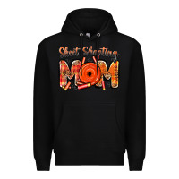 Black skeet shooting mom Premium Hoodie - BarkalooDesign