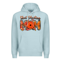 Blue Mist skeet shooting mom Premium Hoodie - BarkalooDesign