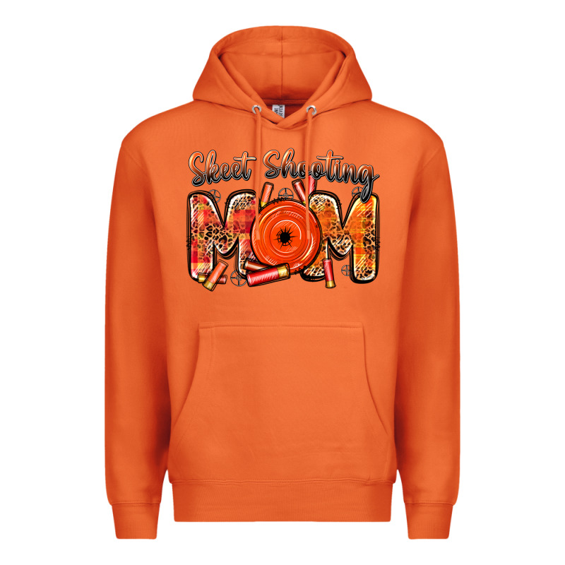 Skeet Shooting Mom Premium Hoodie by BarkalooDesign | Teevron