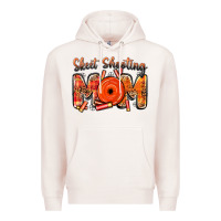 Pale Pink skeet shooting mom Premium Hoodie - BarkalooDesign